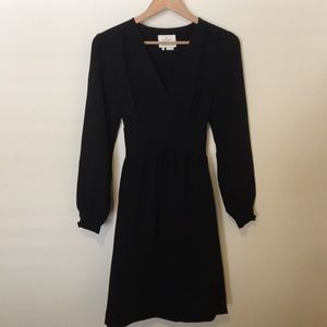 Kate Spade Black long sleeve dress